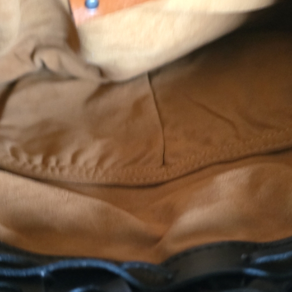 Patricia Nash Black Woven Shoulder Bag No Straps - Picture 7 of 9